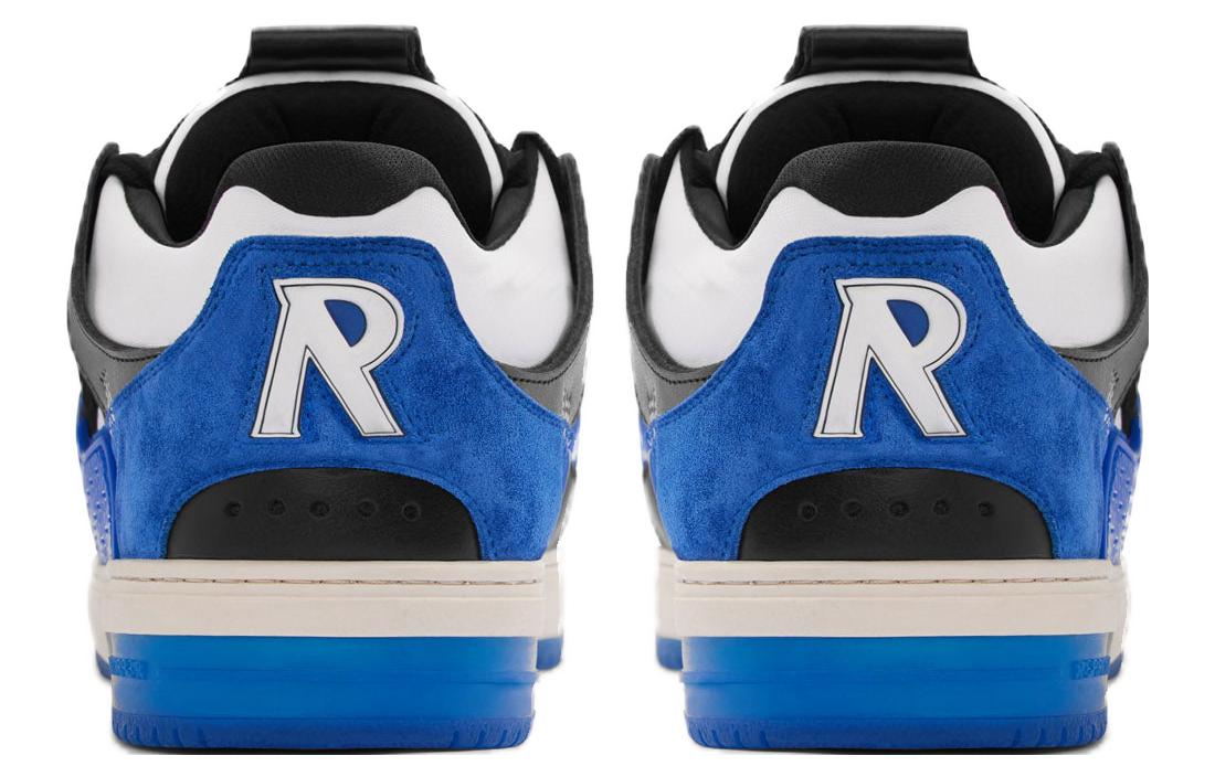 Shop Represent Bully Low Top ''Blauw Leer'' M12068-380