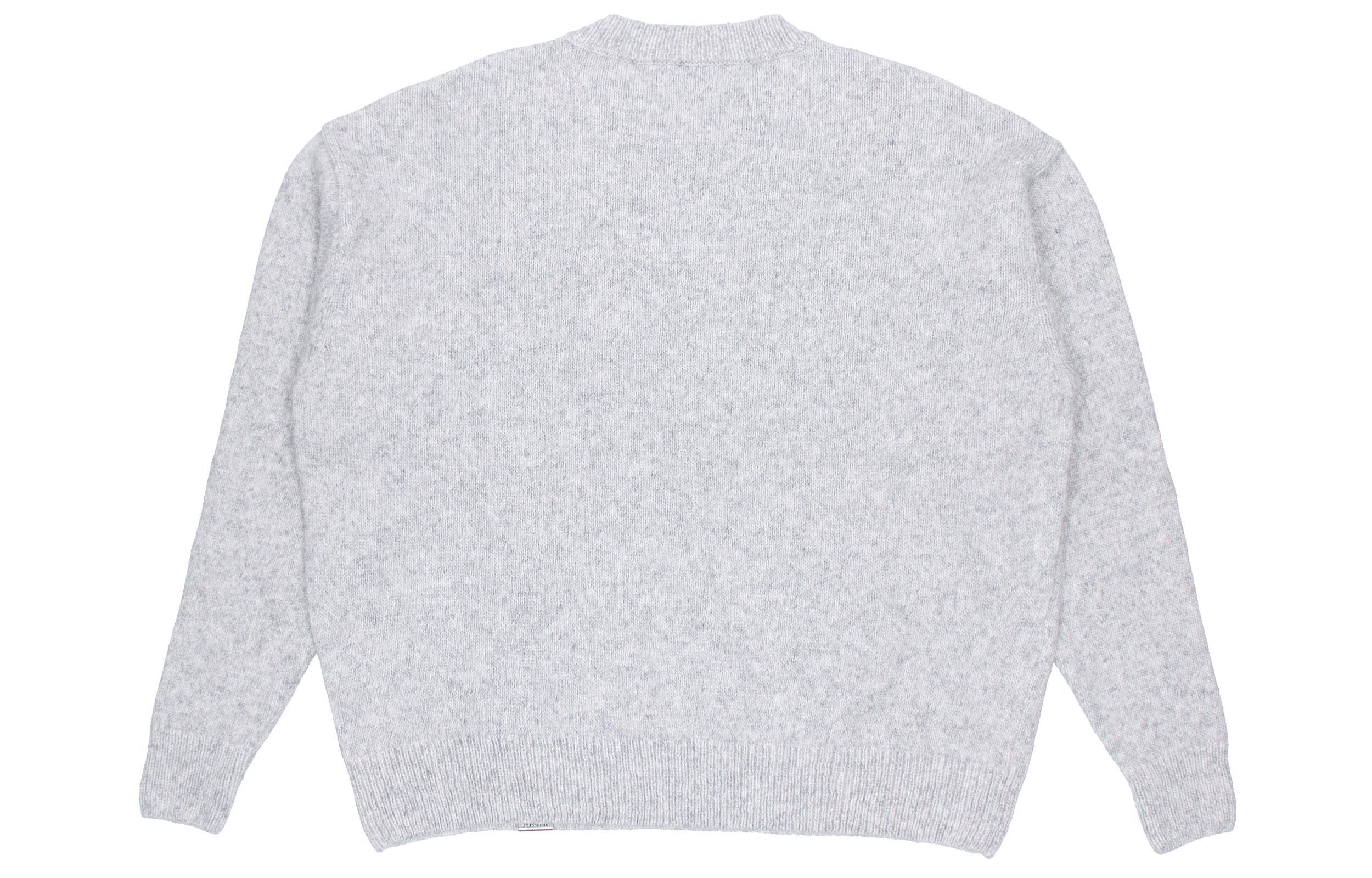 Lookbook REPRESENT Baju Sejuk Kasual Knit Wool Cashmere Kelabu Terang M02043-05