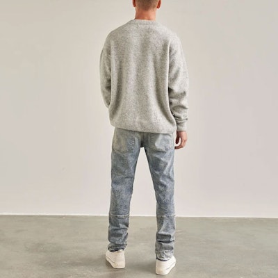 REPRESENT Baju Sejuk Kasual Knit Wool Cashmere Kelabu Terang M02043-05 Purchase REPRESENT Baju Sejuk Kasual Knit Wool Cashmere Kelabu Terang M02043-05