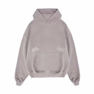 Represent Chain Stitch Rodeo Hoodie Gray Pullover Hoodie MLM462-505