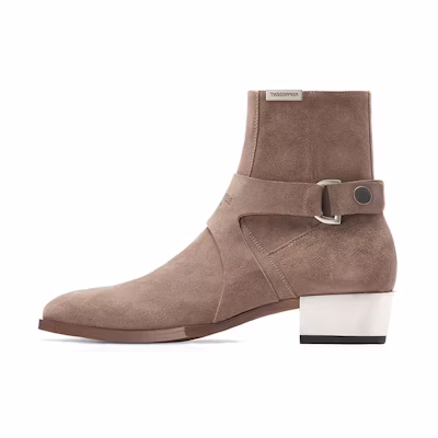 Represent Chelsea Boot 'Suede Lace Grey Brown'