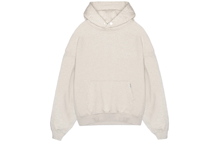 Represent Cream Oversized Letter Print Pullover Hoodie M04104-94