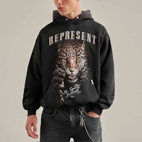 REPRESENT FW21 Hoodie Cetakan Harimau Bintang Oversaiz Hitam M04146-03 Shop REPRESENT FW21 Hoodie Cetakan Harimau Bintang Oversaiz Hitam M04146-03