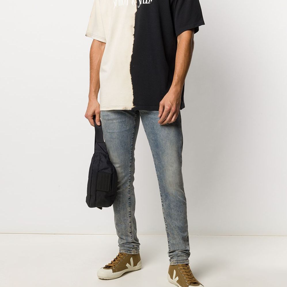 Details for REPRESENT FW21標誌修身牛仔褲 男淺藍 M07043-25