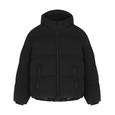 REPRESENT FW21 Matte Hooded Down Jacket Winter Black M01090-01