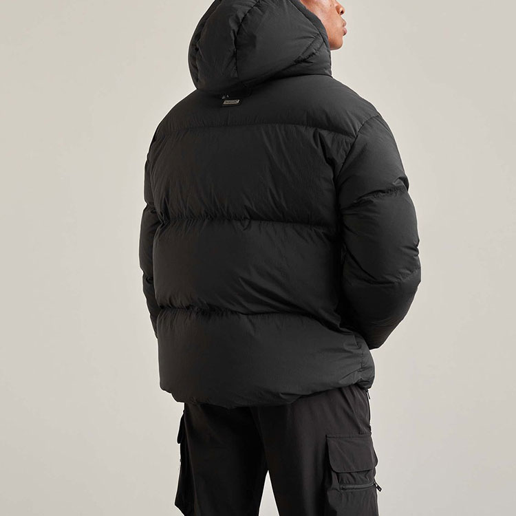 Purchase REPRESENT FW21 Matte Hooded Down Jacket Winter Black M01090-01