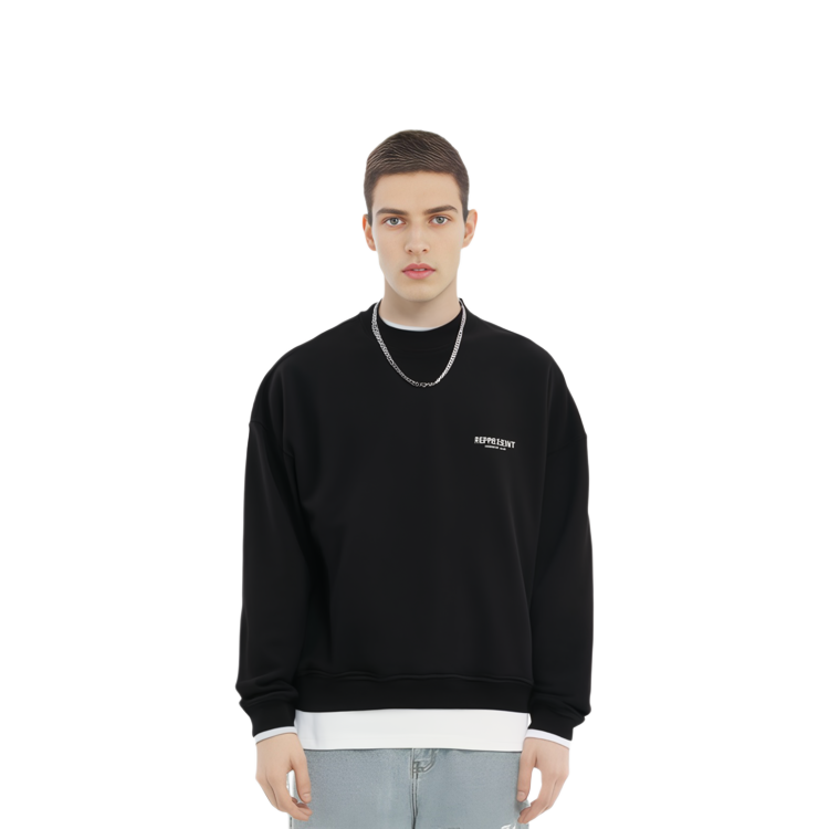 Details for Represent FW21 Owners Club Logo Hoodie Black Men M04159-01