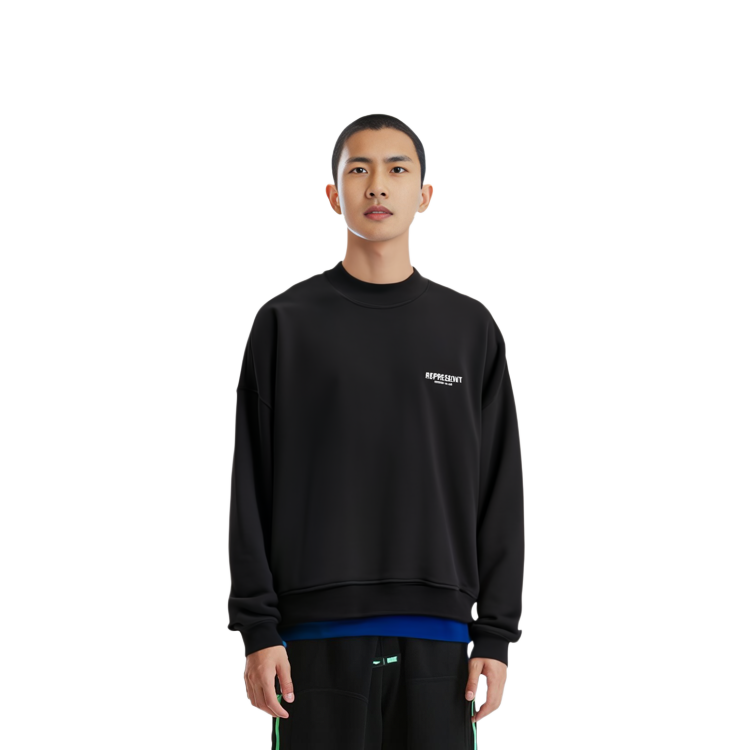 Sizing Represent FW21 Owners Club Logo Hoodie Black Men M04159-01