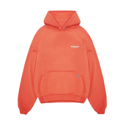 Represent FW21 Owners Club Orange Logo Hoodie Long Sleeve M04153-129