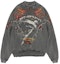 Buy REPRESENT FW21 プリント クルーネック オーバーサイズ スウェットシャツ グレー M04112-20