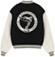 Lookbook REPRESENT FW21 Skull Wings Logo Black Long Sleeve Varsity Jacket Men Back to School. M01078-01