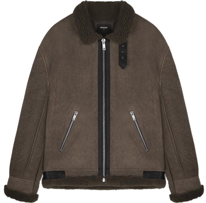 represent-fw-22-brown-solid-zip-up-high-neck-long-sleeve-jacket-m01163-04