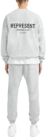 REPRESENT FW22 灰色背面字母印花套头衫. M04159-302 Purchase REPRESENT FW22 灰色背面字母印花套头衫. M04159-302
