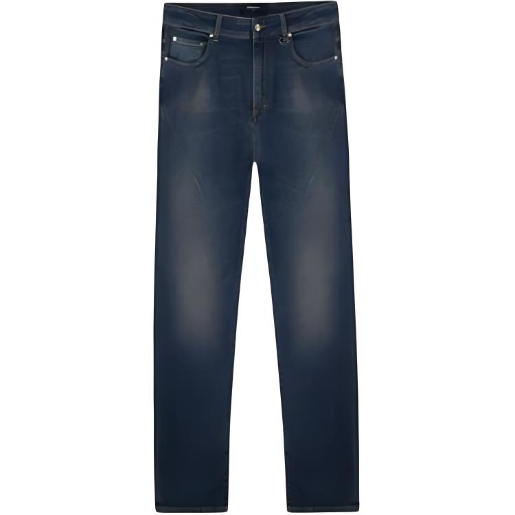 Order REPRESENT FW22 寬鬆剪裁純色牛仔褲 深藍色 M07088-176