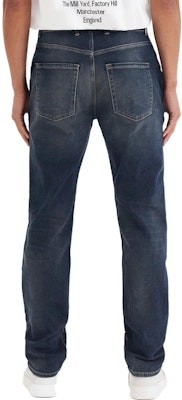 REPRESENT FW22 Loose Fit Solid Color Jeans Deep Blue M07088-176 Details for REPRESENT FW22 Loose Fit Solid Color Jeans Deep Blue M07088-176