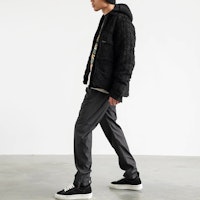 REPRESENT FW22 Jaket Zip-Up Berkolar Hitam Solid. M06021-01 Lookbook REPRESENT FW22 Jaket Zip-Up Berkolar Hitam Solid. M06021-01