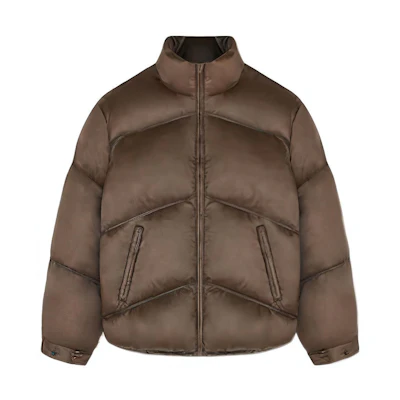 REPRESENT FW22 Solid Washed Jacket Deep Brown M01149-04