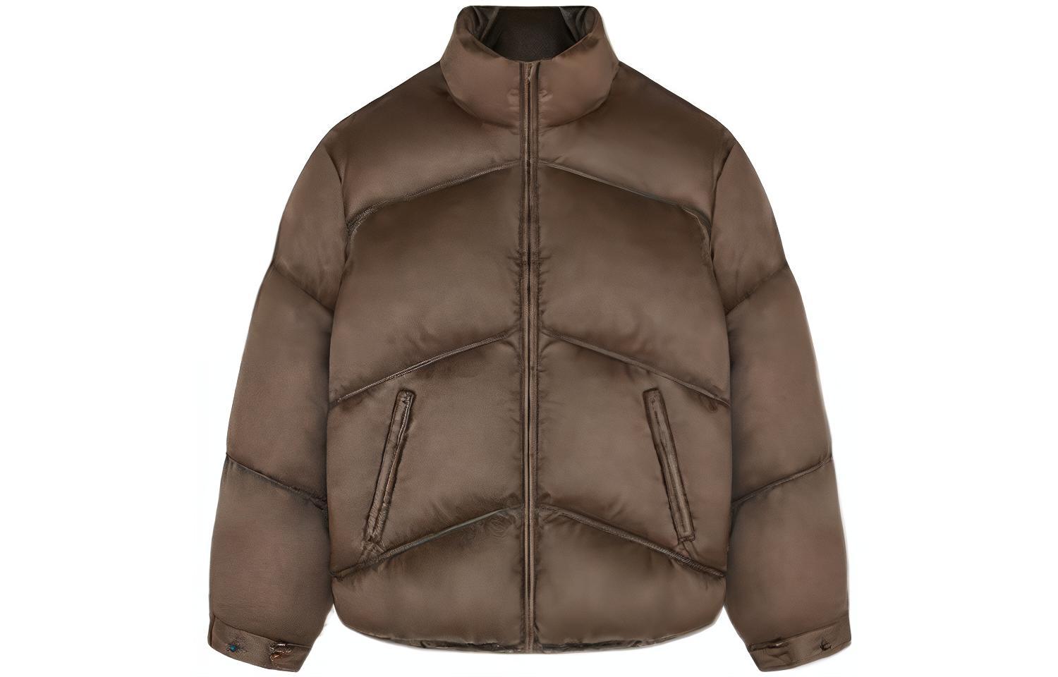 Order REPRESENT FW22  Solid Washed Jacket Deep Brown M01149-04