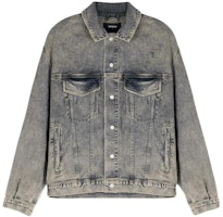 REPRESENT FW22 Vintage Washed Classic Denim Jacket Blue M07063-57 REPRESENT FW22 Vintage Washed Classic Denim Jacket Blue M07063-57