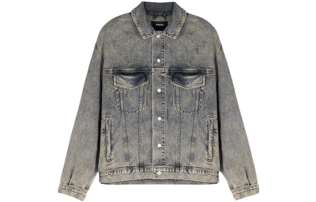 Order REPRESENT FW22 ヴィンテージウォッシュクラシックデニムジャケット ブルー M07063-57