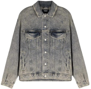 REPRESENT FW22 ヴィンテージウォッシュクラシックデニムジャケット ブルー M07063-57 Order REPRESENT FW22 ヴィンテージウォッシュクラシックデニムジャケット ブルー M07063-57