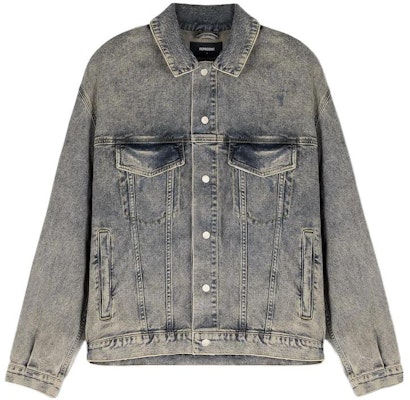 REPRESENT FW22 Vintage Washed Classic Denim Jacket Blue M07063-57 Order REPRESENT FW22 Vintage Washed Classic Denim Jacket Blue M07063-57