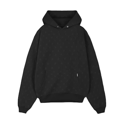 Represent FW22 All-Over Logo Oversized Hoodie Black Men’s M04220-171