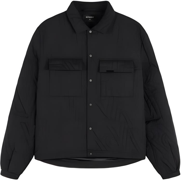 Represent FW22 Black Friday Letter Print Long-Sleeve Jacket Black Men’s M06094-01