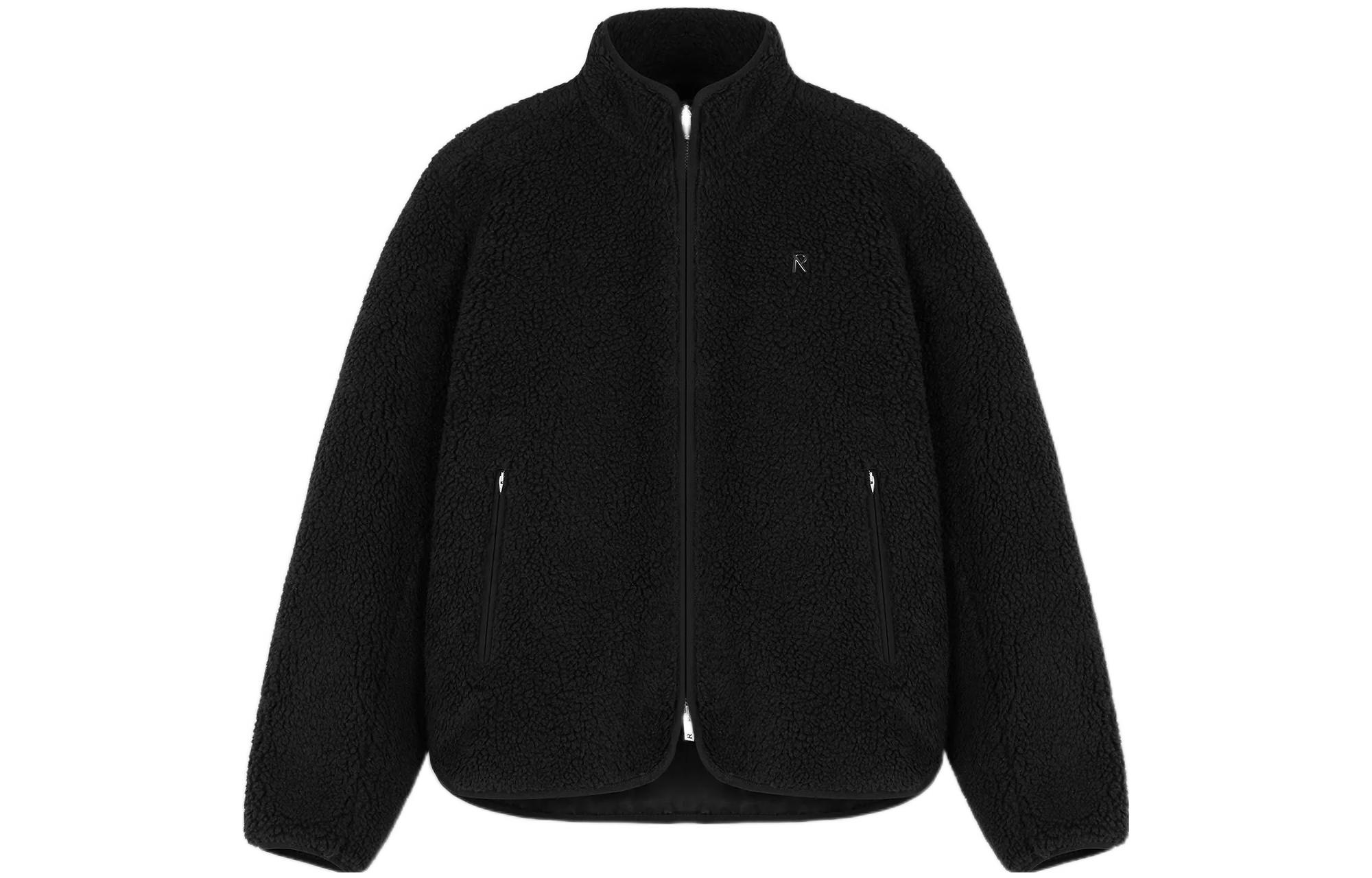 Represent FW22 Dual Zipper Logo Jacket Black Outerwear M01185-01