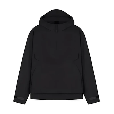 Represent FW22 Half-Zip Logo Hoodie Jacket Black MX004-01