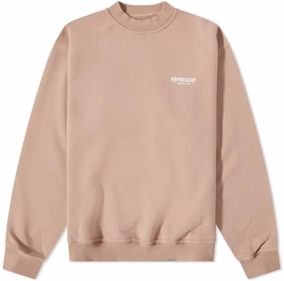 Represent FW22 字母印花长袖套头衫 粘土灰 W04004-227 Buy Represent FW22 字母印花长袖套头衫 粘土灰 W04004-227