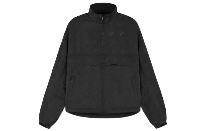 Represent FW22 Logo Casual Track Jacket Unisex Black M01157-01