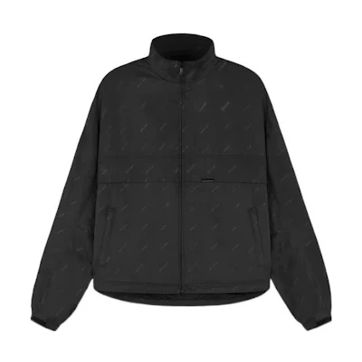 Represent FW22 Logo Casual Track Jacket Unisex Black M01157-01