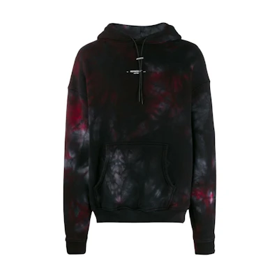 Represent FW22 Marble Print Hoodie Black Menswear M04017BLACK
