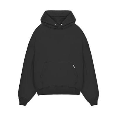 Represent FW22 Oversized Black Hoodie Men’s Casual Long Sleeve Pullover M04199-171