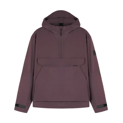 Represent FW22 Oversized Pocket Zipper Logo Hoodie Jacket Purple-Red Men MX004-187