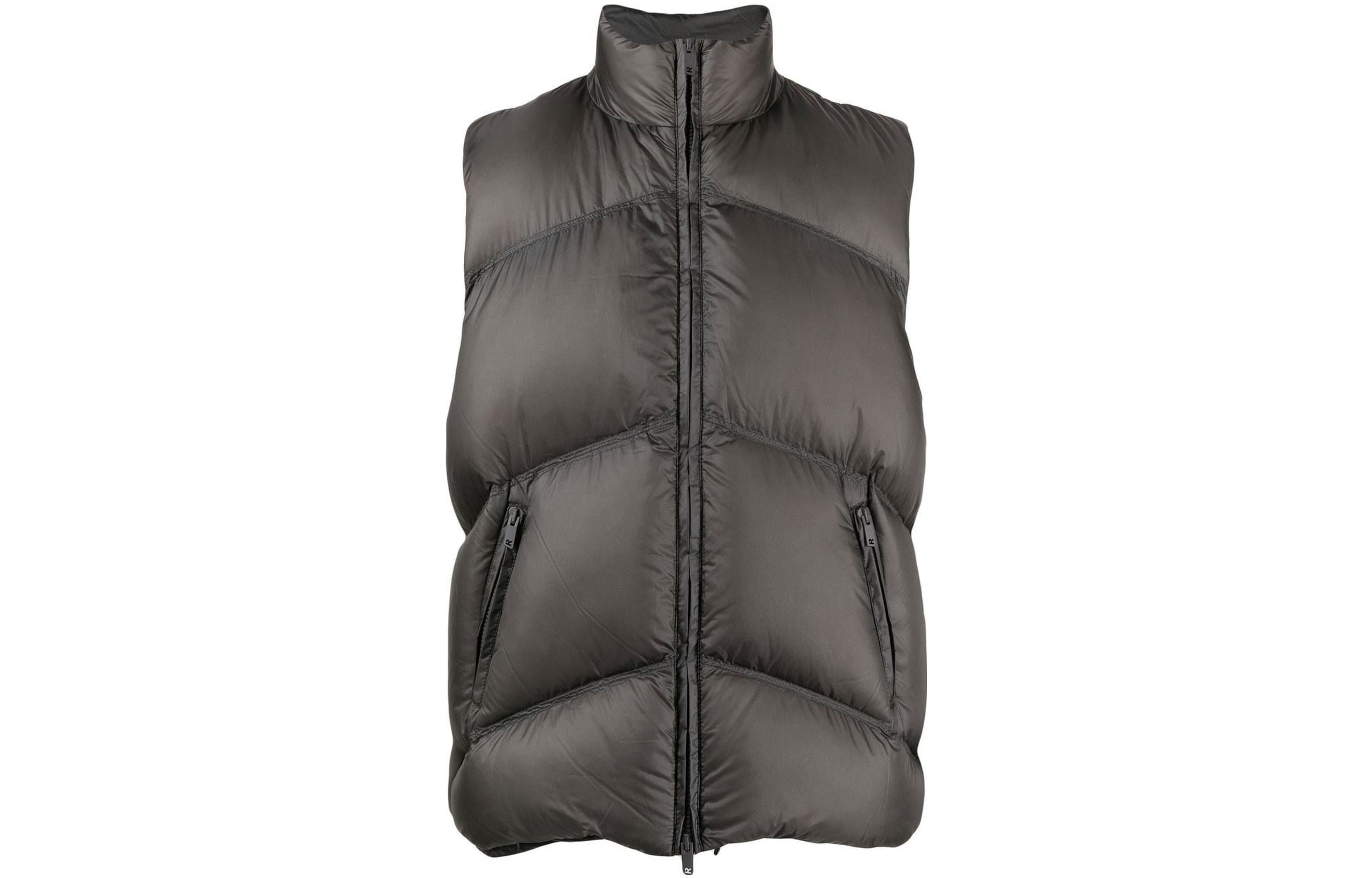 Order REPRESENT FW22 Quilted Stand Collar Vest  Black M01138-01