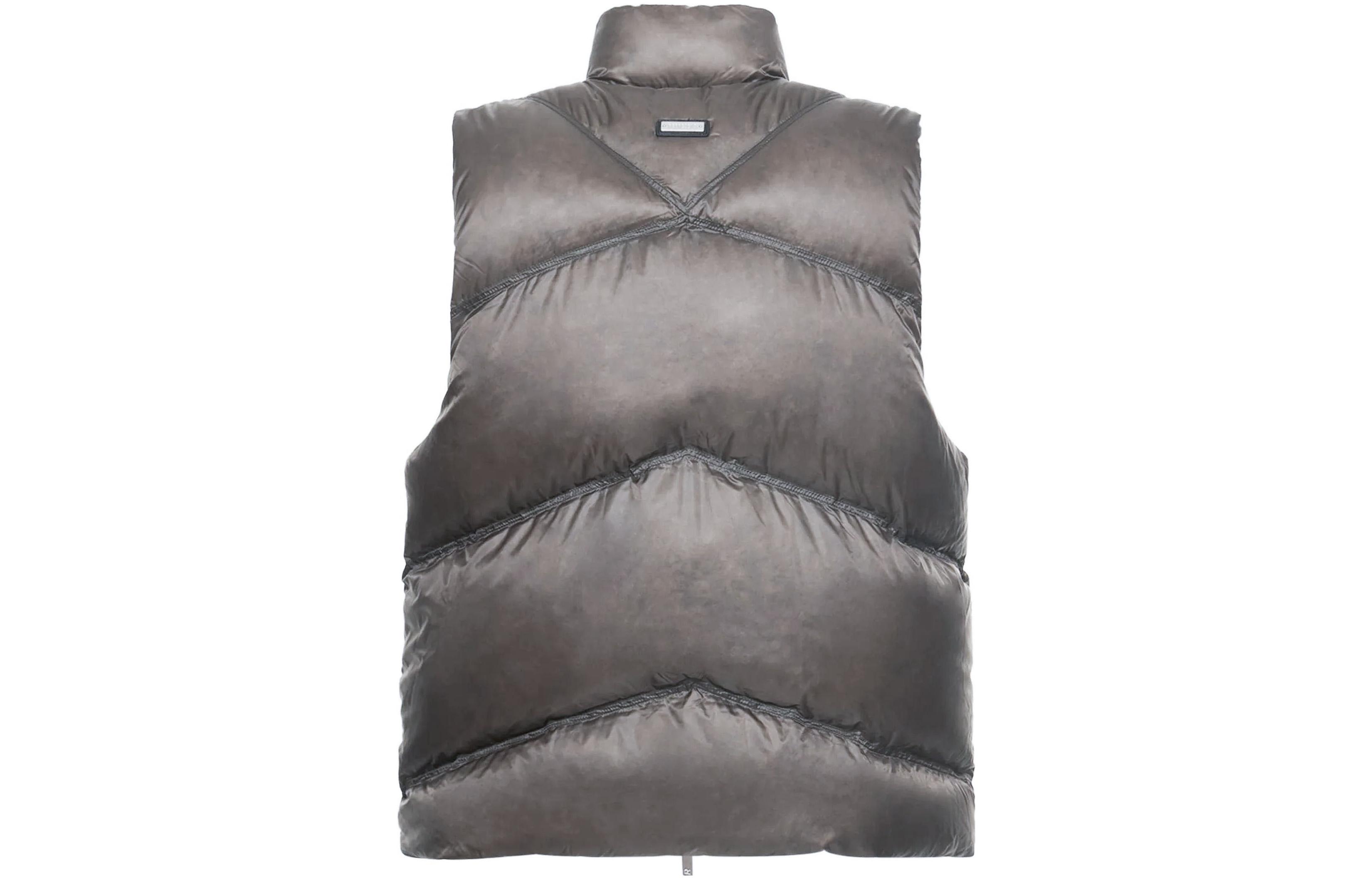 Lookbook REPRESENT FW22 Quilted Stand Collar Vest  Black M01138-01