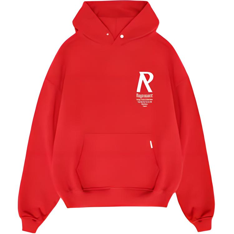 Represent FW22 Red Letter Print Hoodie Unisex M04230-206