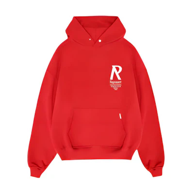 Represent FW22 Red Letter Print Hoodie Unisex M04230-206