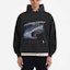 Purchase REPRESENT FW22 Shark Graphic Hoodie Black Pullover. M04066-03