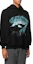 Purchase Represent FW22 Shark Print Pullover Long Sleeve Sweatshirt Black M04222-01