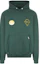 Order Represent FW22 Solid Color Front & Back Logo Hoodie Unisex Green M04231-62