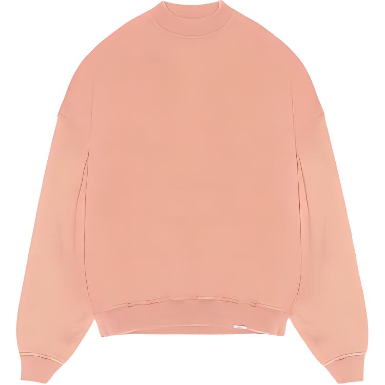 Represent FW22 Solid Crewneck Pullover Sweatshirt Men’s Earthy Orange M04200-157