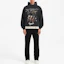 Lookbook Represent FW22 Three-Head Dog Print Black Hoodie Men M04065-03