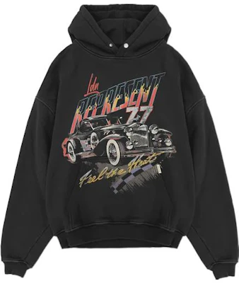Represent FW22 Vintage Car Letter Print Sweatshirt Retro Black M04083-03 Buy Represent FW22 Vintage Car Letter Print Sweatshirt Retro Black M04083-03