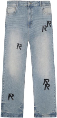 REPRESENT FW23 R3 Initial Baggy Straight-Leg Denim Jeans Unisex Blue MB6002-60 Buy REPRESENT FW23 R3 Initial Baggy Straight-Leg Denim Jeans Unisex Blue MB6002-60