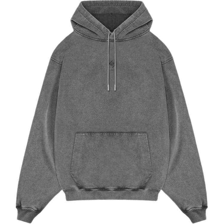 Represent FW24 Blue Numeric Print Cotton Hoodie Menswear 247M458-309