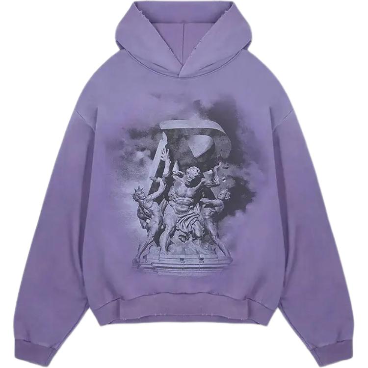 Represent FW24 Loose Fit Hoodie Unisex Purple MLM41145-057