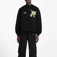 Shop Represent GIANTS Pegasus 印花黑色連帽衫 男款 MS4005-01